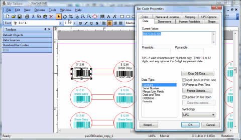 Repeat labels